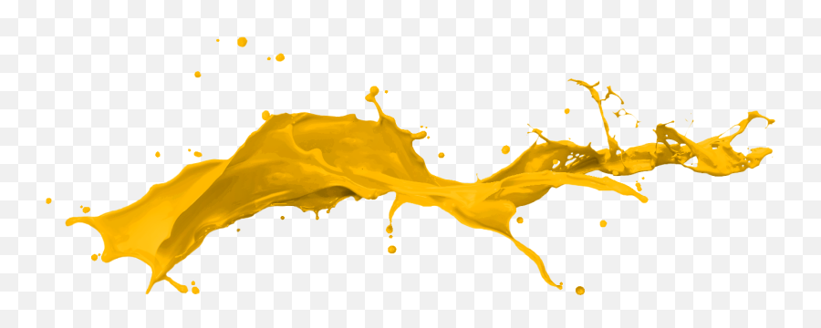 Yellow Splash Png Download - Paint Splash,Yellow Splash Png