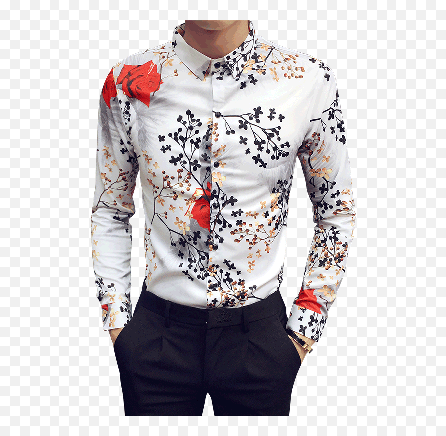 Us 2781 6 Offjapanese Street Clothes Mens Shirts Japanese Style Clothing Club Social Flores Fancy Roupas Masculinas - In Casual Fancy Shirts For Mens Png,Gray Shirt Png