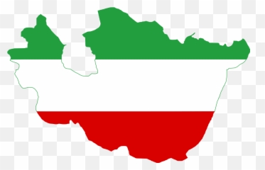 Greater Iran - Iran Flag And Map Png,Iran Flag Png