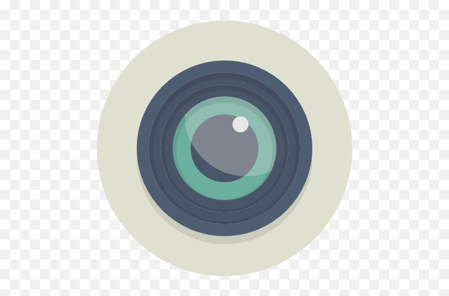 Lens Photography Icon - Circle Icons Png,Monocle Transparent Background