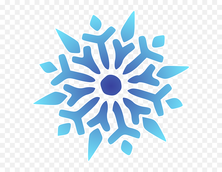 Snowflake No Background Free Download - Transparent Background Snowflake Cartoon Png,Snowflakes Background Png