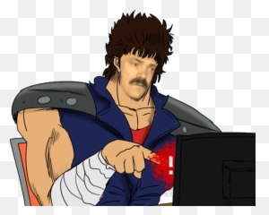 Sticker De Tinnova Sur Risitas Kenshiro Le Survivant Hokuto - Hokuto No Ken Pfp Png,Kenshiro Png