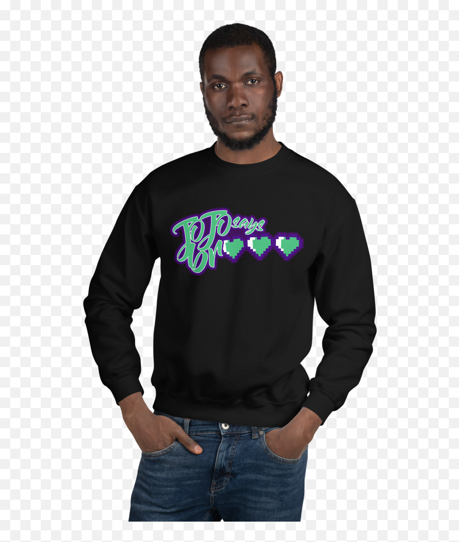 Pixel Heart Sweatshirt Sweatshirts Rib Knit Fashion - Sweater Png,Storenvy Logo