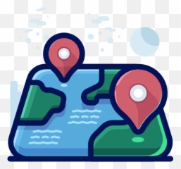 Pointer Map Destination Pin Icon Png