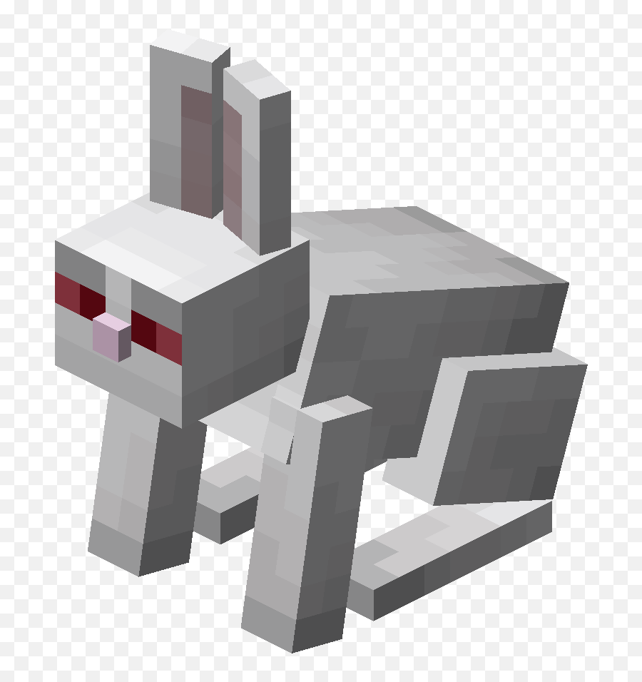 Rabbit - Killer Rabbit Minecraft Png,Minecraft Grey And Red Icon