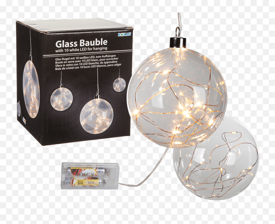 Download Glass Baubles With Led Lights Png Image No - Led Koule Zavesne,Led Lights Png