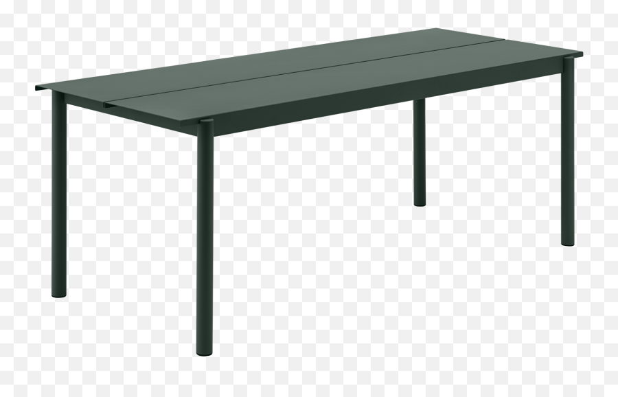 Linear Steel Table Modern Outdoor Furniture - Steel Outdoor Table Png,Steel Png