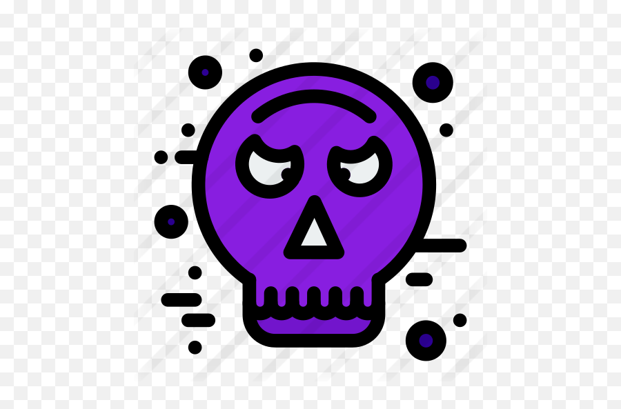 Skull - Free Halloween Icons Dot Png,Free Skull Icon