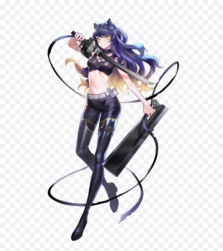 Knights Chronicle Reveals Rwby Collaboration Details And - Knights Chronicles Blake Rwby Png,Rwby Png