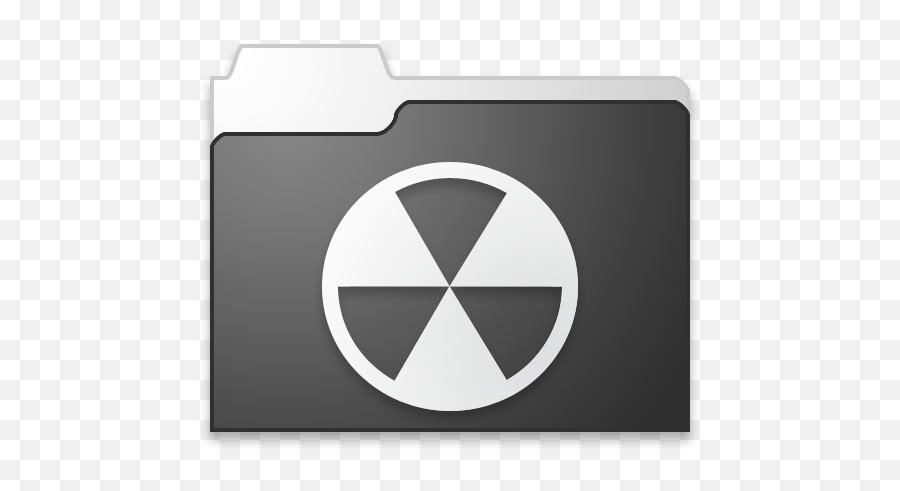 Burnable Folder Icon Free Download As Png And Ico Easy - Stalker Naszywka,Folder Icon Black And White