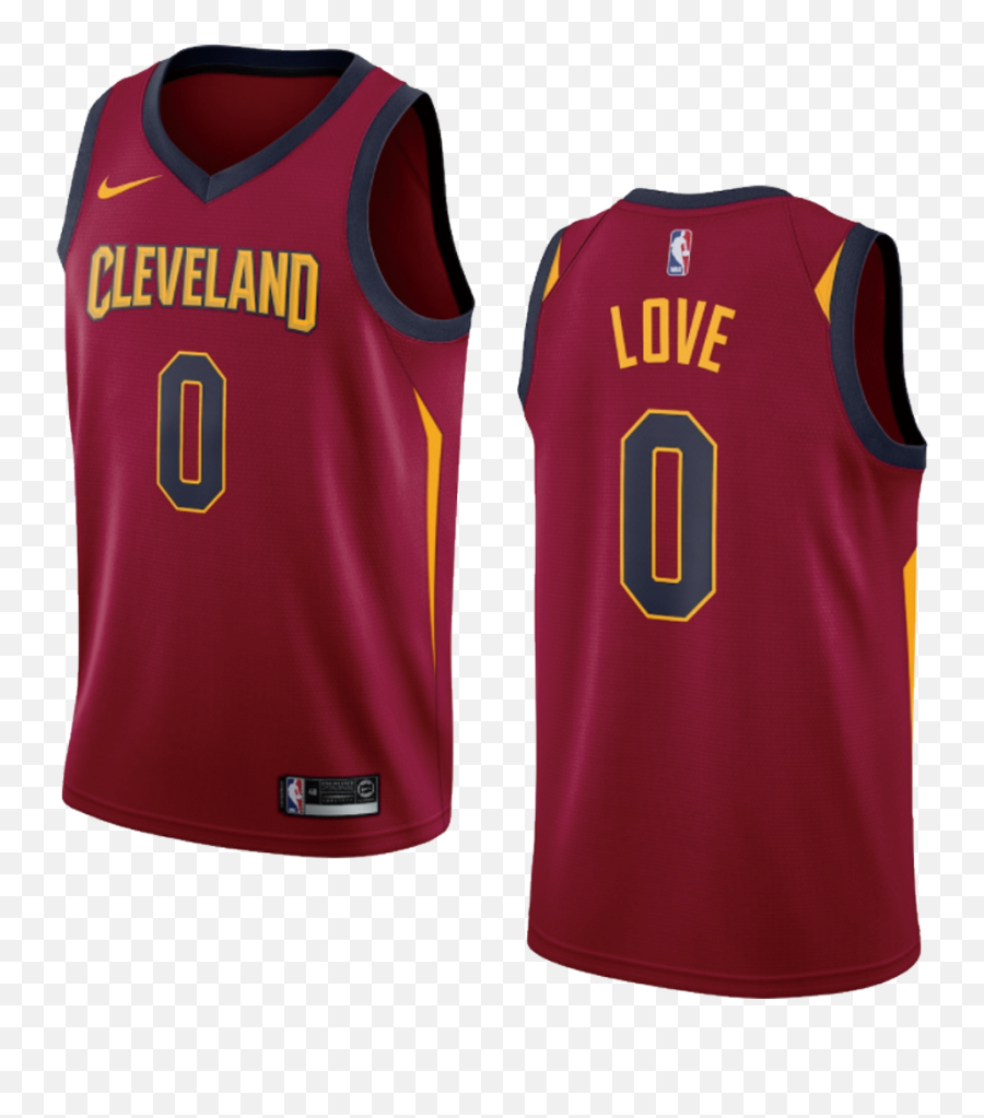Cleveland Cavaliers Kevin Love - Cleveland Cavaliers Jersey 2018 Png,Nba Icon Jersey