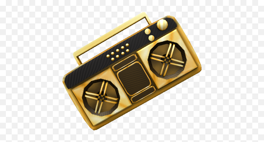 Boom Box Png Picture - Golden Radio,Boom Box Png