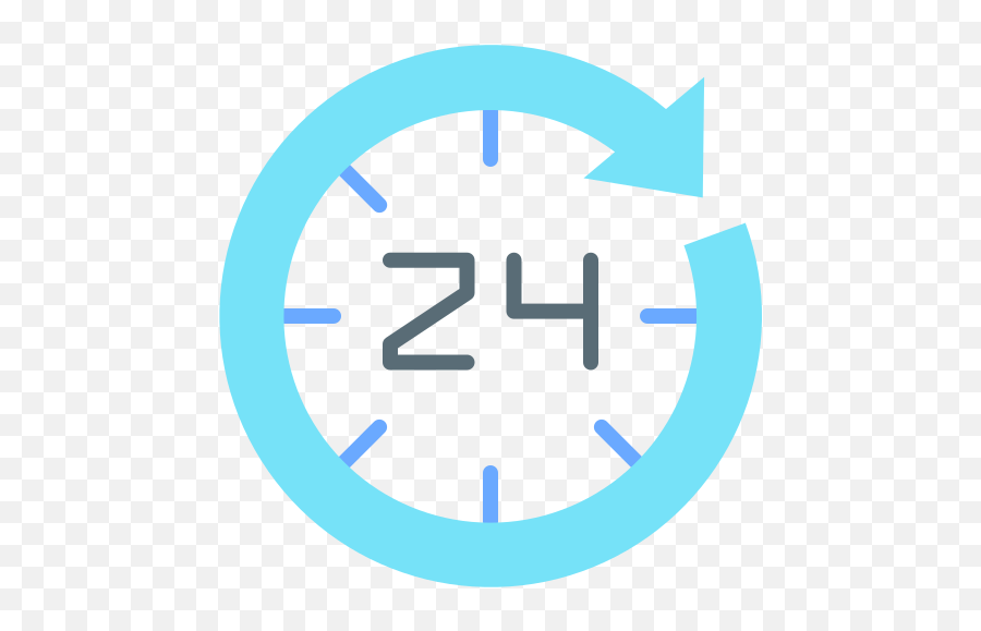 24 Hours Free Vector Icons Designed Png Good Icon Design