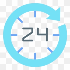 24 Hours Free Vector Icons Designed Png