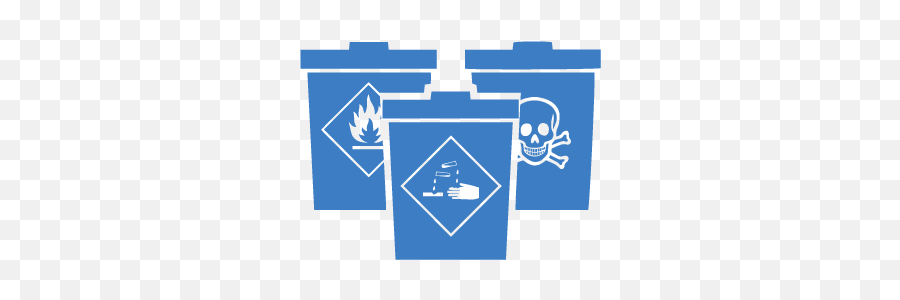 Waste Management - Hazardous Waste Icon Blue Png,Water Treatment Plant Icon