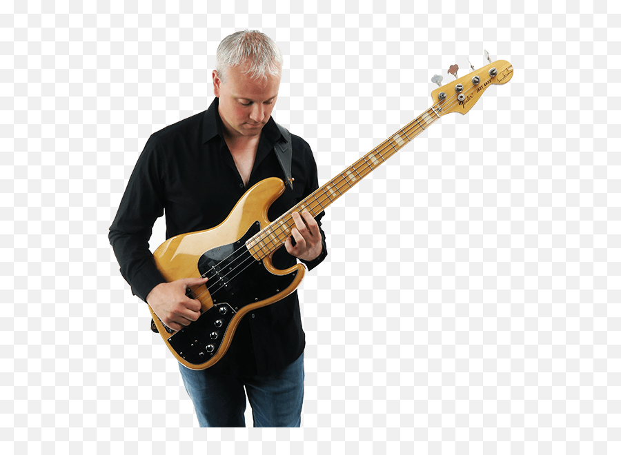 Learning Bass Guitar Technique - From Beginner To Pro Playing A Bass Guitar Png,Bass Guitar Png