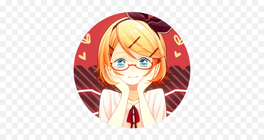 68324911 Pixiv Id - Rin Kagamine Circle Icon Png,Rin Kagamine Icon