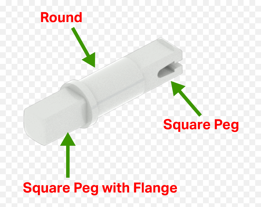 Using Vex Go Pins Standoffs And Connectors U2013 Stem Library - Solid Png,Green Led Pin Icon