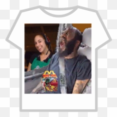 Mc Ride Gets Happi Meal - Black Roblox T Shirt Template Png,Mc Ride Png