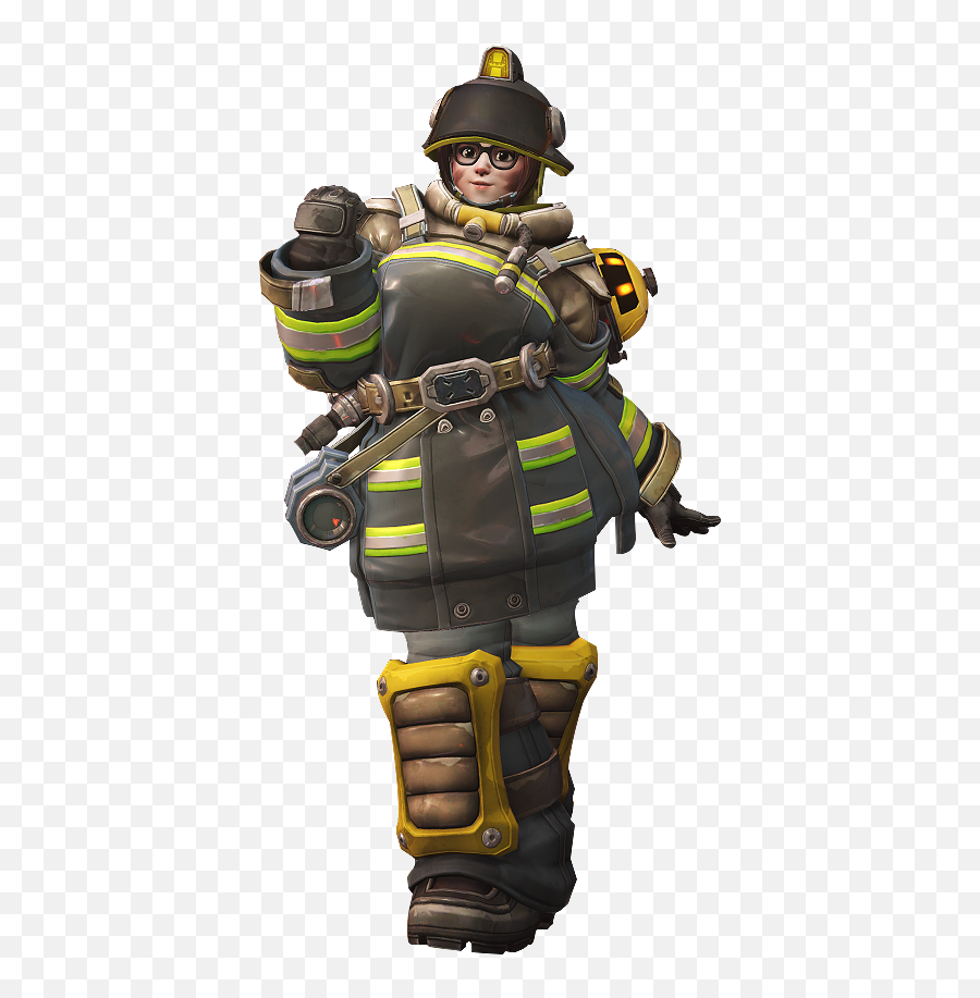 Download Firefighter Mei Png - Overwatch Mei Firefighter,Mei Overwatch Png