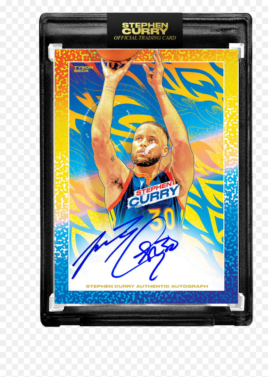 Stephen Curry X Tyson Beck - Icon Dual Autograph Limited To 5 Png,Ats Icon