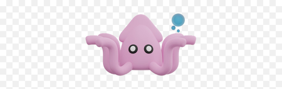 Marine Squid Icon - Download In Glyph Style Happy Png,Cuttlefish Icon