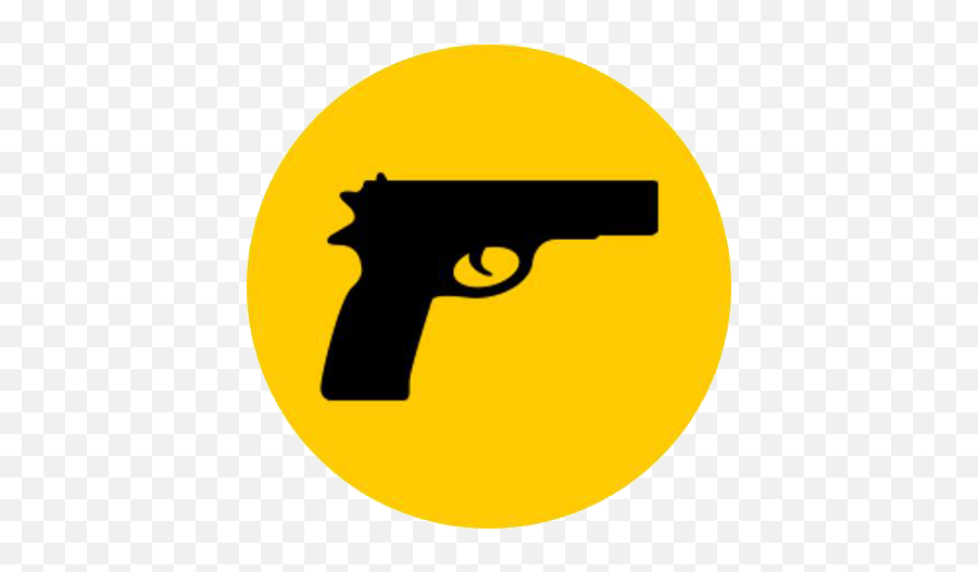 Download Handgun - Ranged Weapon Png Image With No Gun Icone,Hand Gun Icon