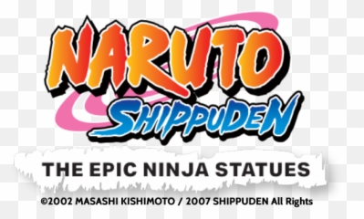 Naruto The Epic Ninja Statue - Naruto Shippuden Png,Naruto Logo Png