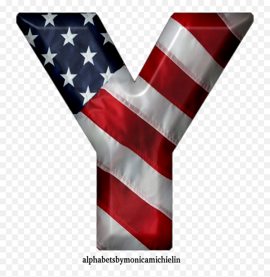 Monica Michielin Alphabets Usa Flag Stars And Stripes - Letra L Monica Michielin Alfabetos Usa Flag Stars And Stripes G Png,Us Flag Status Icon