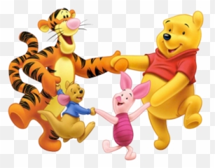 Tigger Winnie The Pooh Group Clipart - Winnie The Friends Png,Tigger Png