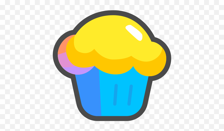 Cup Cake Vector Icons Free Download In Svg Png Format - Baking Cup,Cupcake Icon Png