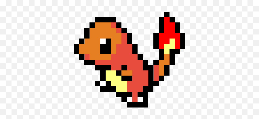 Pokemon Sprites By Pikasprites - Pixilart Charmander Pixel Art Png,Charizard Icon