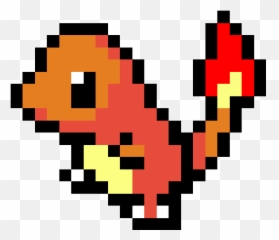 Pokemon Sprites By Pikasprites - Pixilart Charmander Pixel Art png