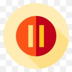 Pause Png Icon 52 - Repo Free Icons Circle