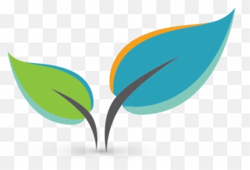 Colorful Leaves Online Logo Template - Free Leaf Design png