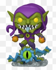 Green Goblin Glow The Dark - MECH STRIKE MONSTER HUNTERS png