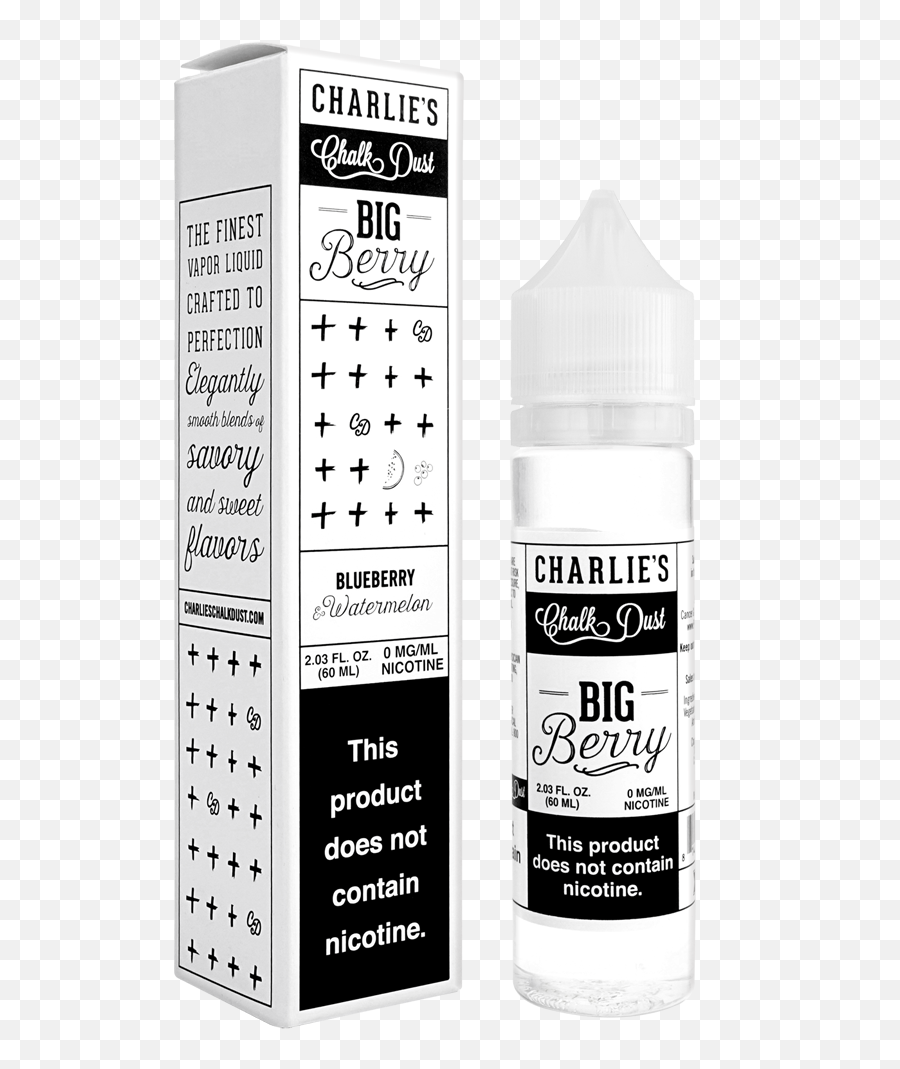 Big Berry By Charlies Chalk Dust E - Liquid 60ml Free Png,Chalk Facebook Icon