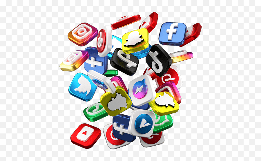 What We Do U2013 Go Digital International Png Floating Social Media Icon