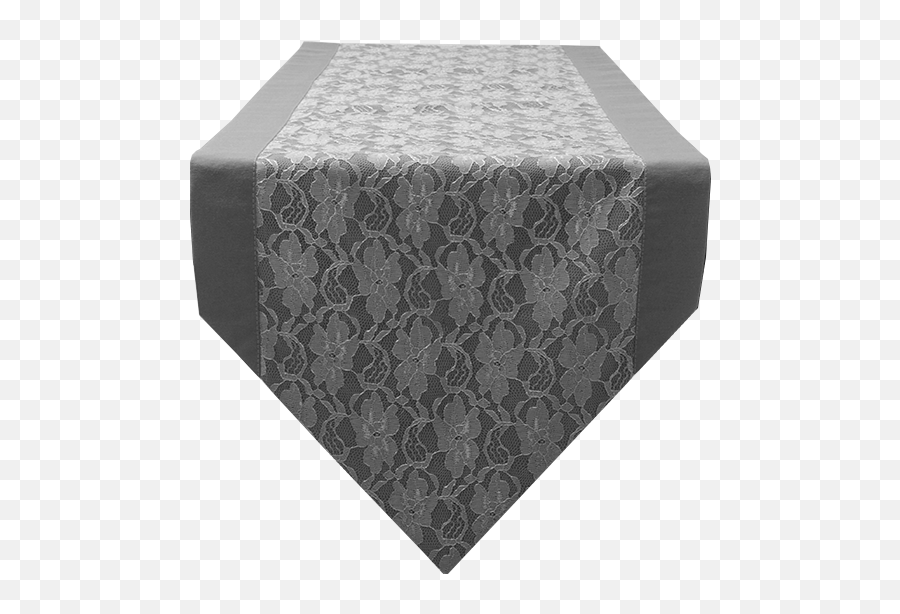 Lace Border Pointed Runner Shadow - Direct Linen Table Png,Lace Border Png
