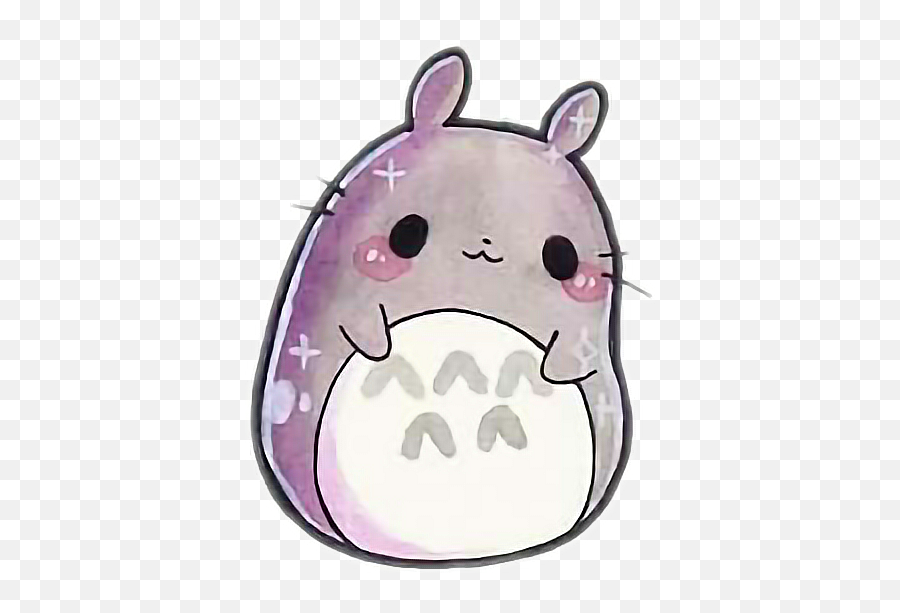 Kawaii Totoro Png Image - Cute Animal Drawings,Totoro Png