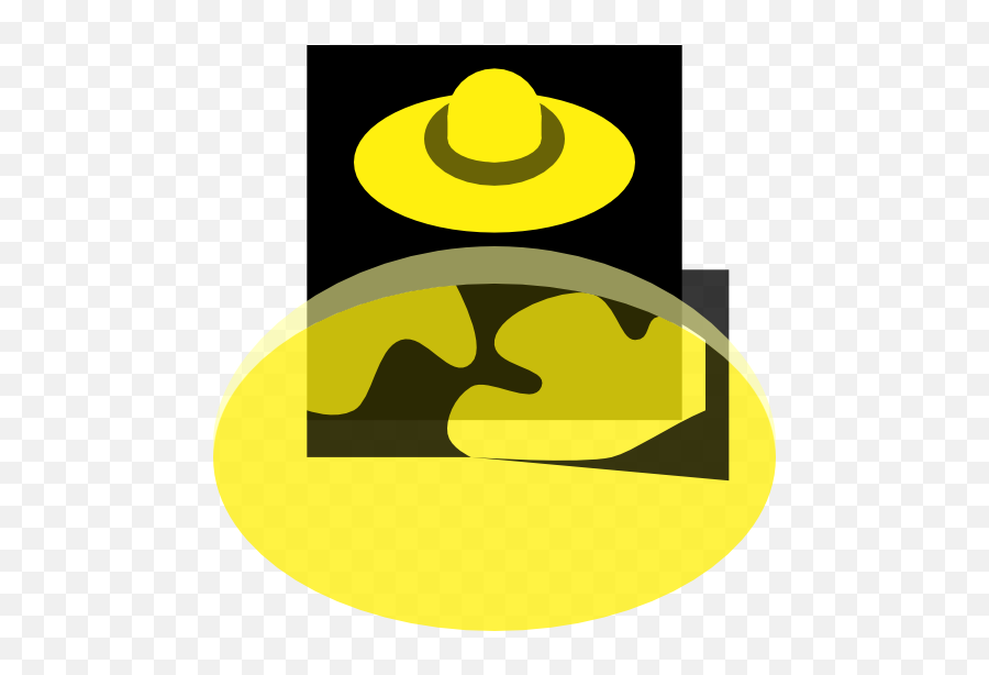 Yellow Black Ufo Over Planet 16px Icon Clipart I2clipart - Clip Art Png,Planet Clipart Png