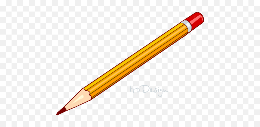 Blunt Clipart Transparent Background - Cartoon Picture Of A Pencil Png,Blunt Transparent Background