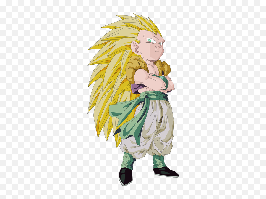 Download Gotenks Render Extraction Png - Gotenks Png,Gotenks Png