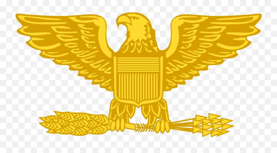 Colonel Gold Eagle - Colonel Rank Insignia Png,Golden Eagle Png