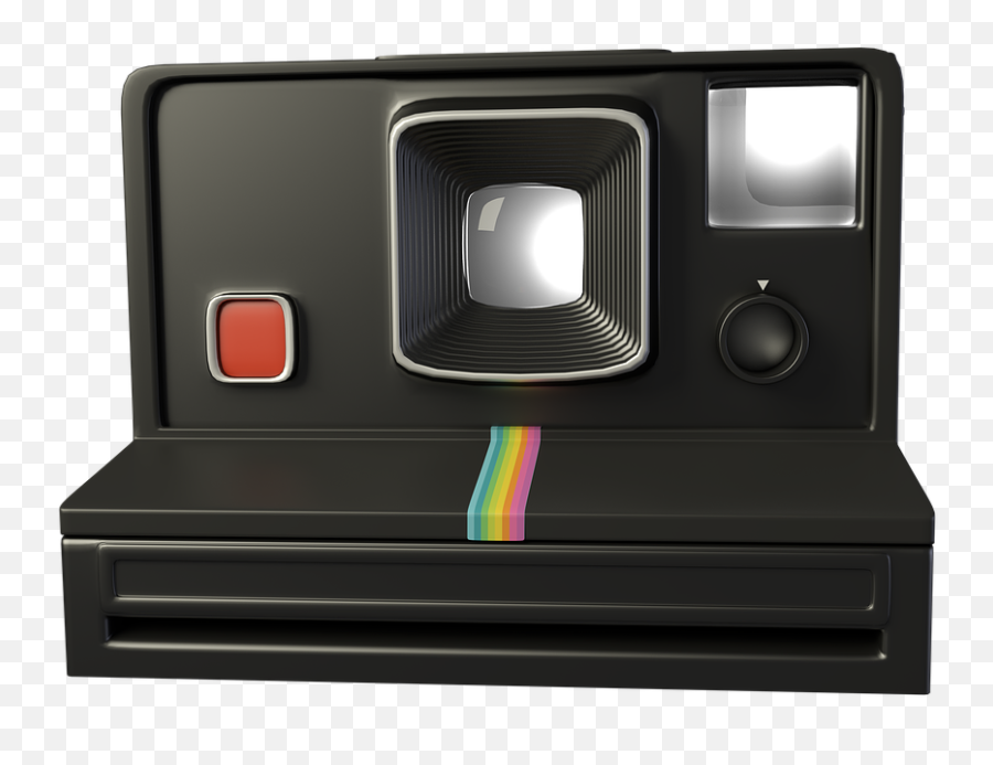Polaroid Camera Retro - Instant Camera Png,Polaroid Camera Png