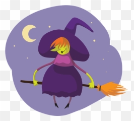 Halloween Cute Clipart Transparent Png - 110k Cliparts,Witch Transparent