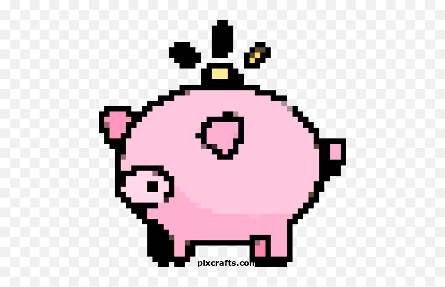 Pig - Cartoon Png,Piggy Bank Transparent