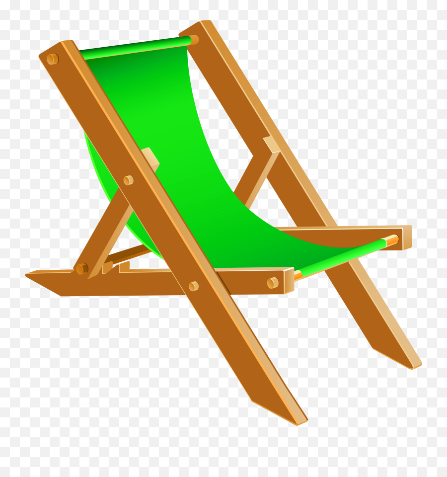 Transparent Beach Chair Png Clipart - Transparent Background Beach Chair Clipart,Beach Clipart Png