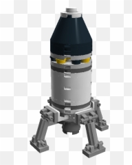 Download Kerbal Space Program - Missile PNG Image with No Lego Rocketship