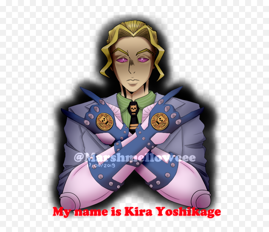 Yoshikage - Cartoon Png,Yoshikage Kira Png